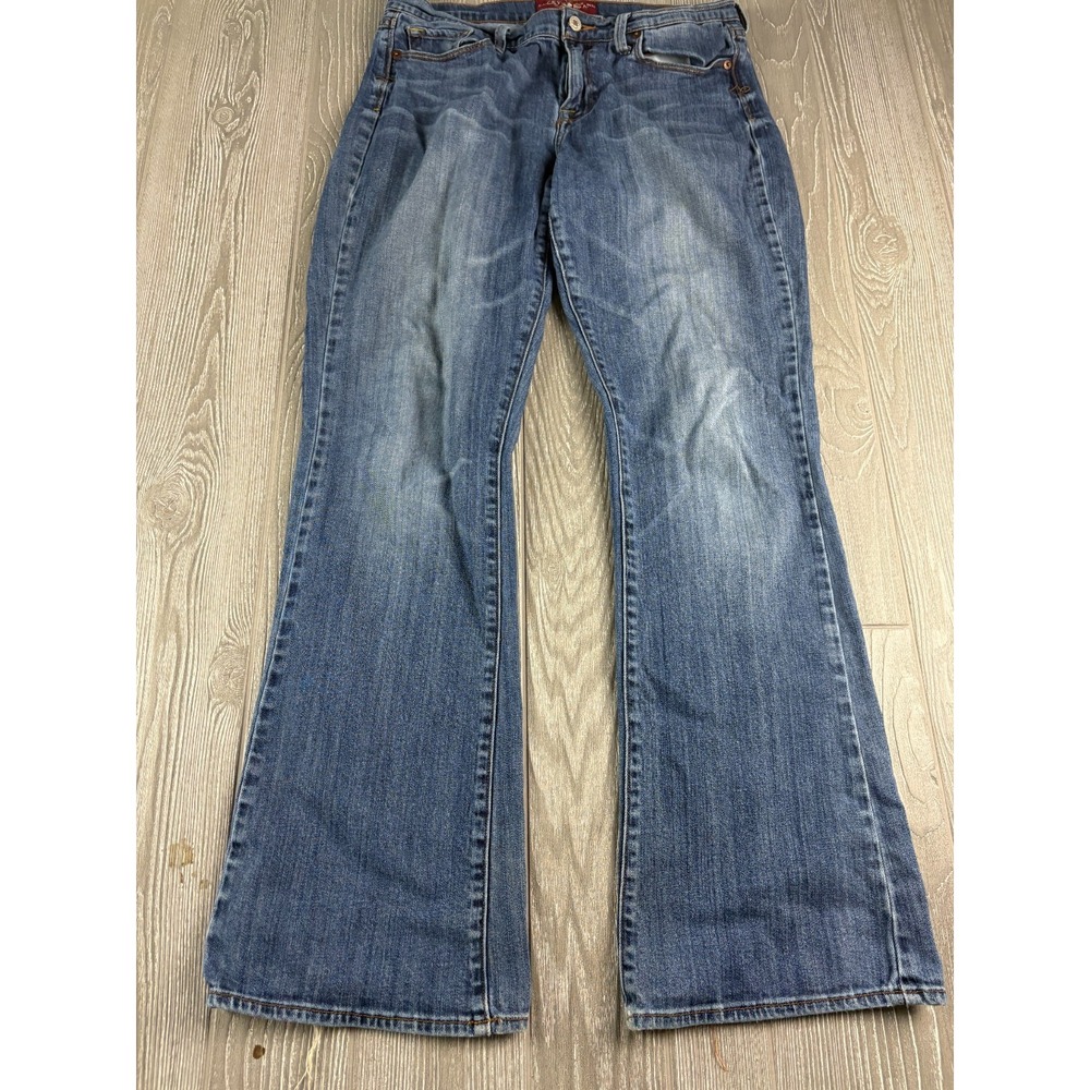 Lucky Brand Sofia Bootcut Jeans Womens 14 Long Blue Denim Mid Rise Inseam 32